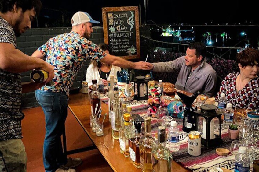 Unique Mexican Spirits Tasting & Pairing Experience