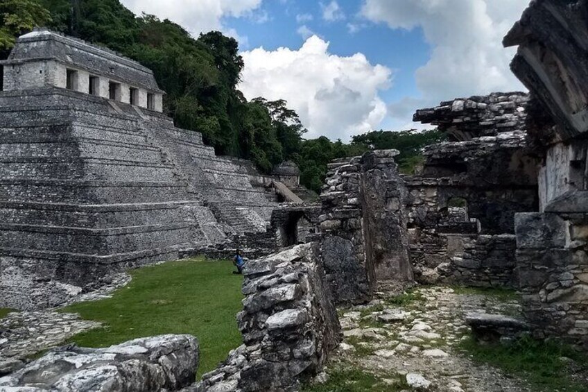 Full Day in Agua Azul Waterfalls, Misol Ha and Palenque