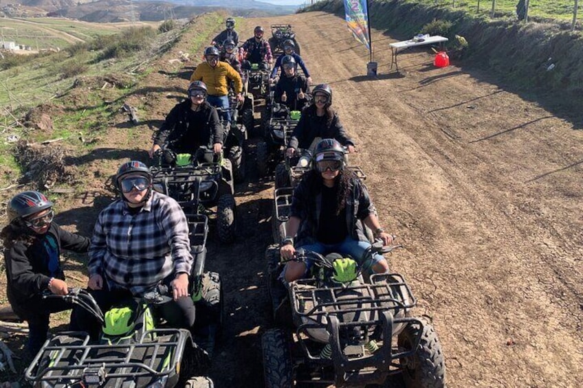 ATV ride Rosarito Mountains