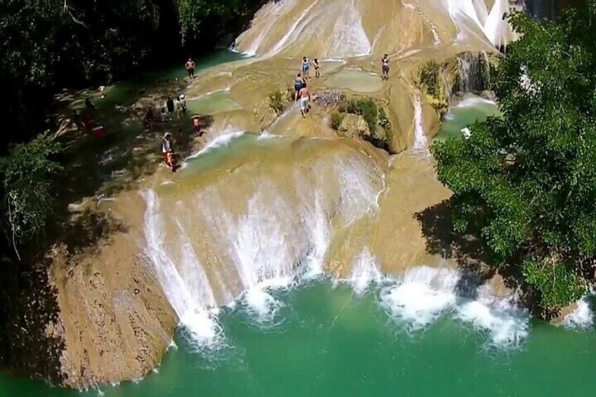 Visit the Roberto Barrios and Welib-Ha Waterfalls from Palenque