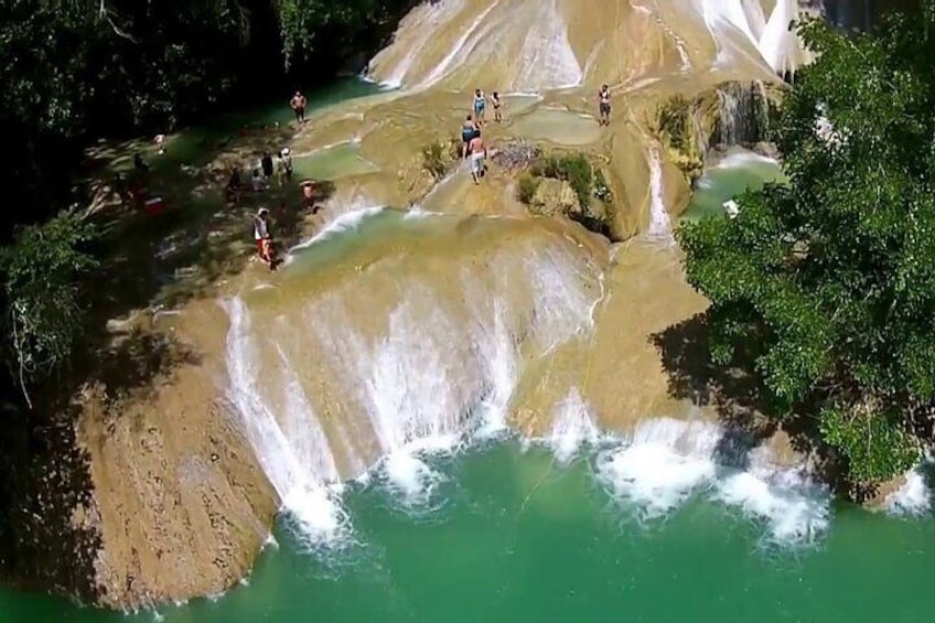 Visit the Roberto Barrios and Welib-Ha Waterfalls from Palenque