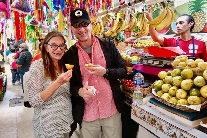 Fresh fruit at the mercado.