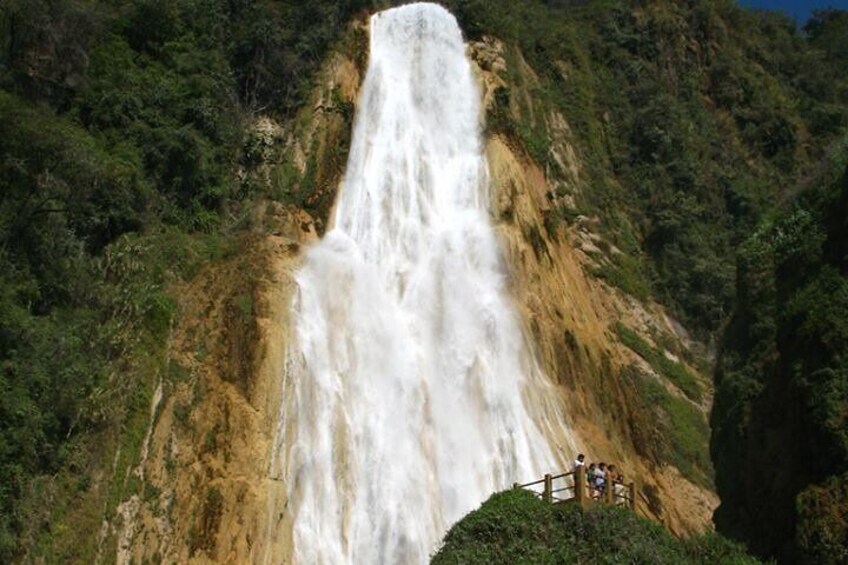 Chiflón Waterfalls, Wedding Veil