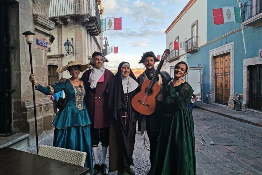 Night Walking Tour Legends and Myths of Queretaro