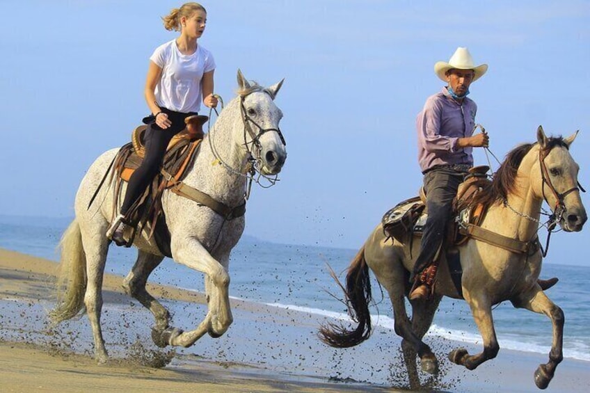 Horseback Riding in Sayulita Through Jungle Trails to the Beach