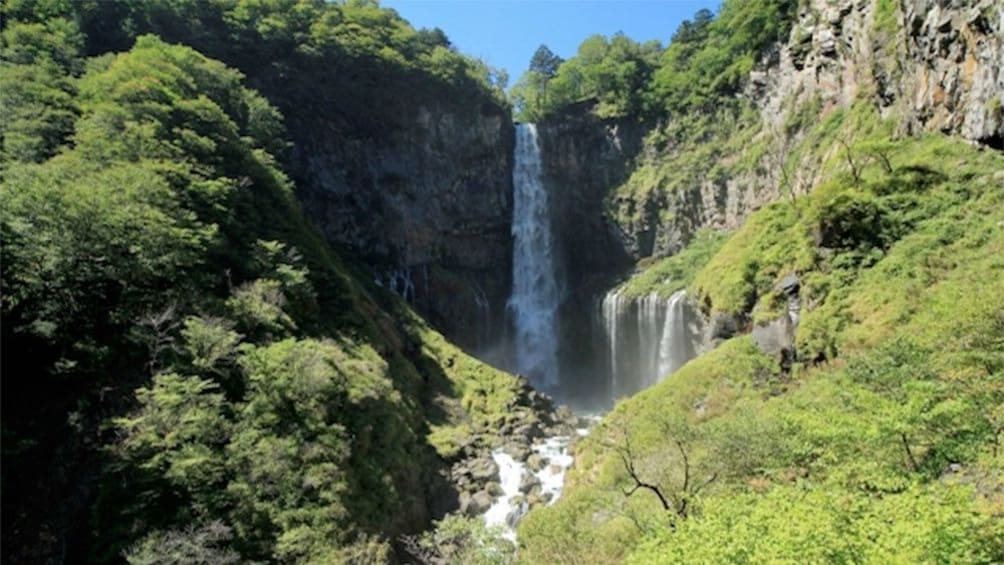 Waterfall on the Nikko Tour in Tokyo