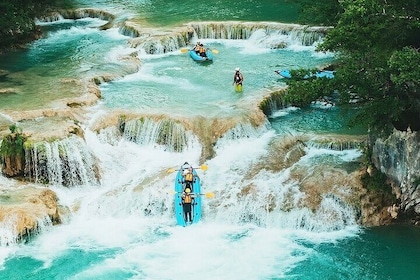 Half-Day Kayaking in Mreznica Waterfalls close to Plitvice Lakes