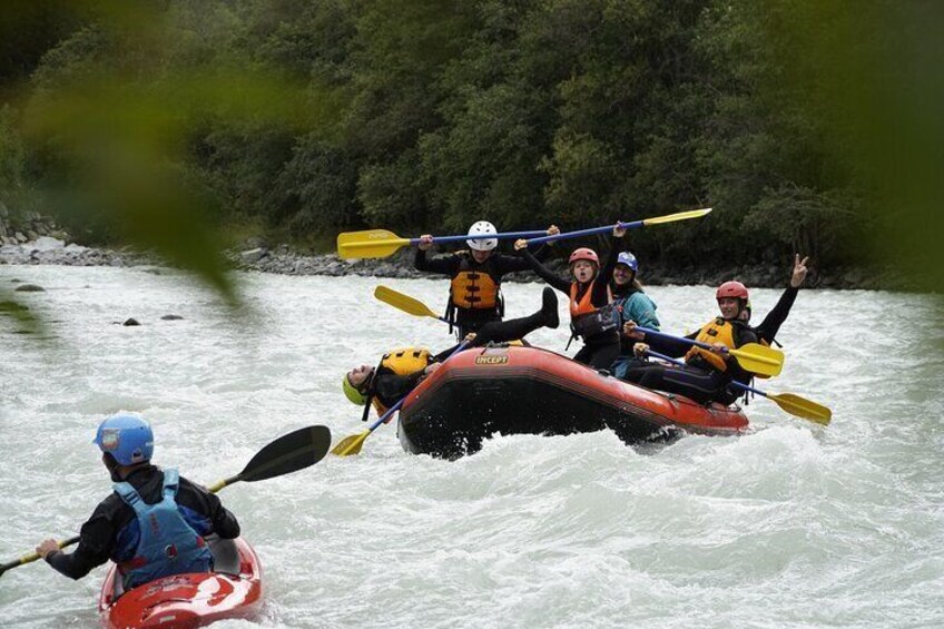 Family Rafting Experience in Engadin