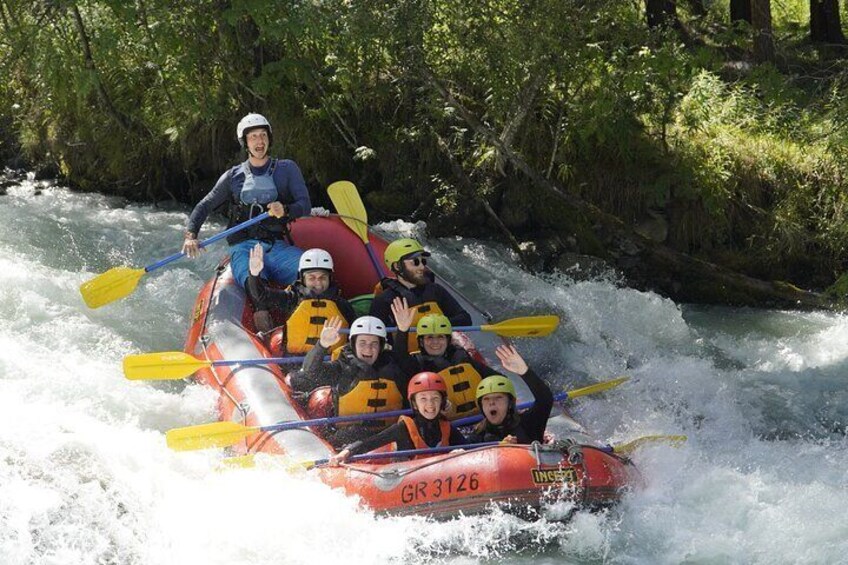 Family Rafting Experience in Engadin
