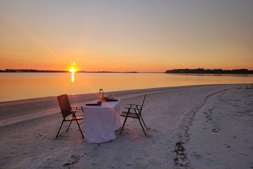 Sunset Island Dinner -- A Top Ten Area Attraction