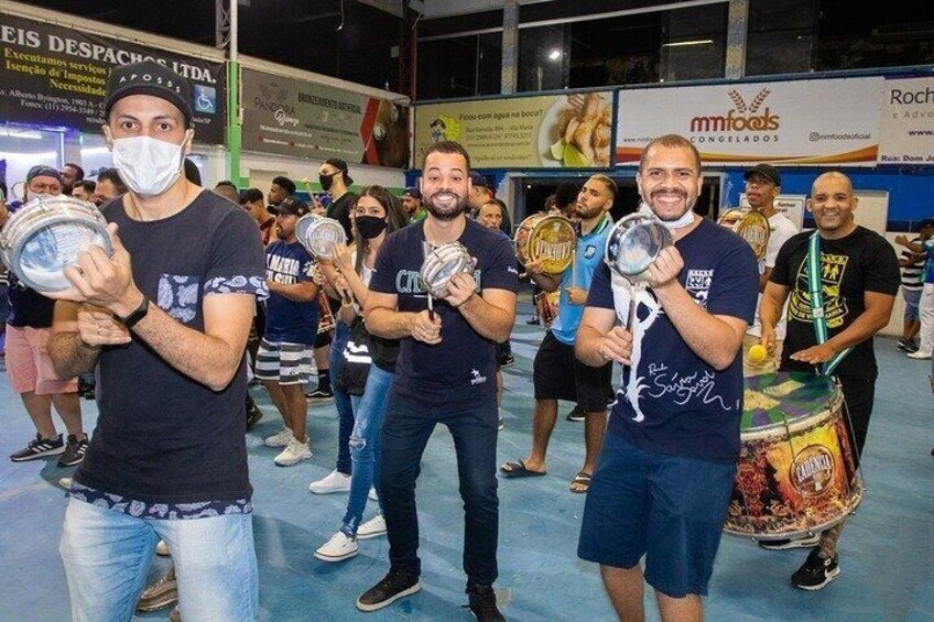São Paulo Carnaval Rehearsal: Samba School, Culture, Traditional Music & Dancing