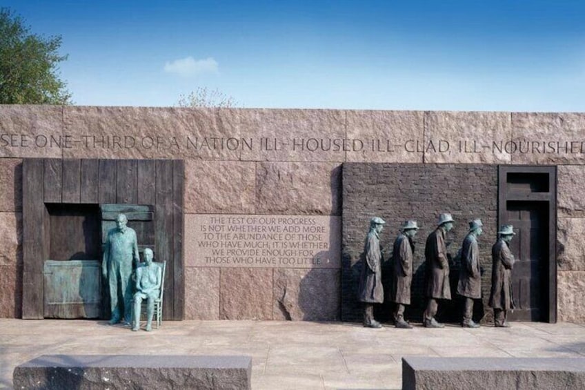 FDR Memorial.