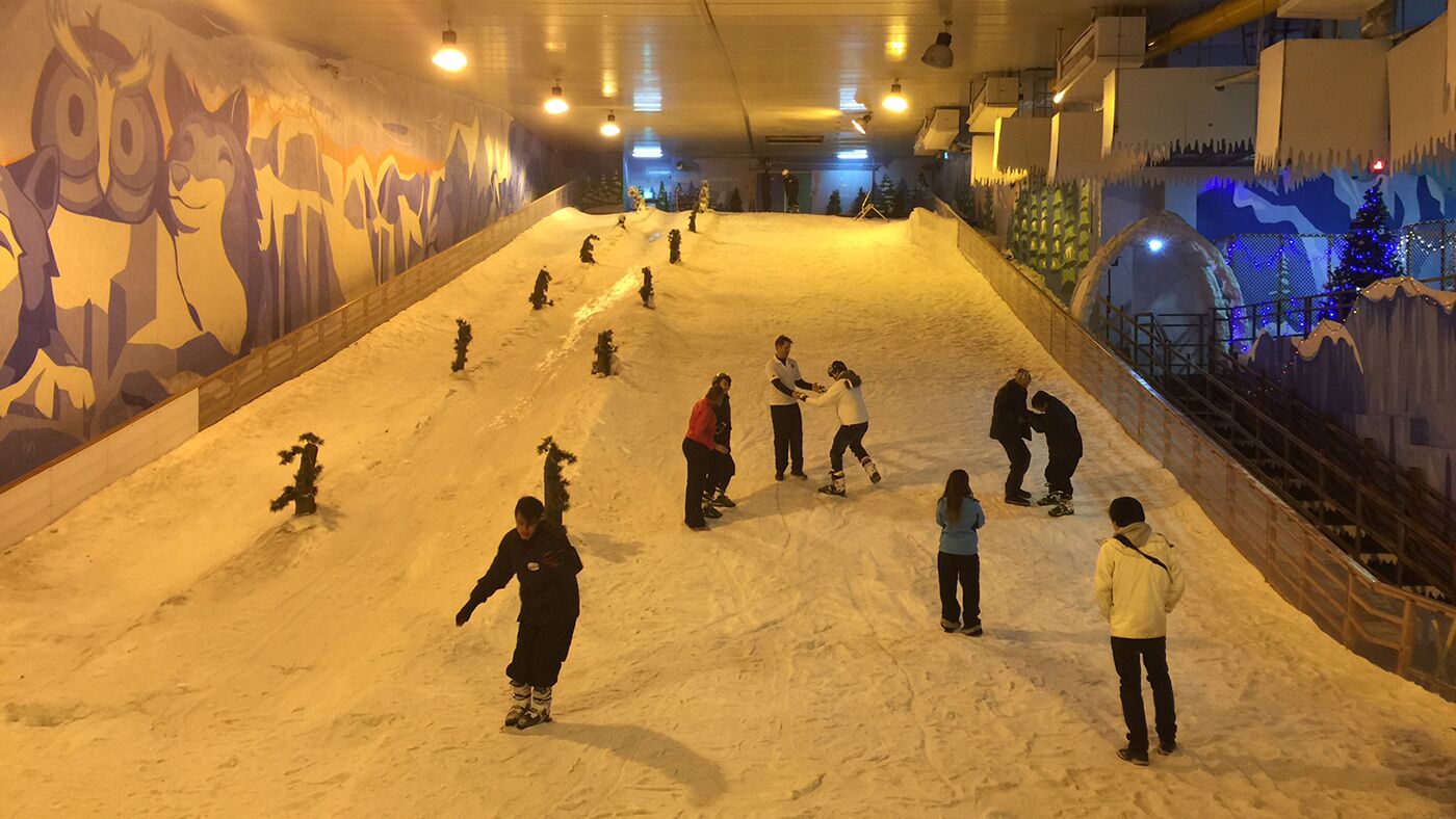 snow city bumper car