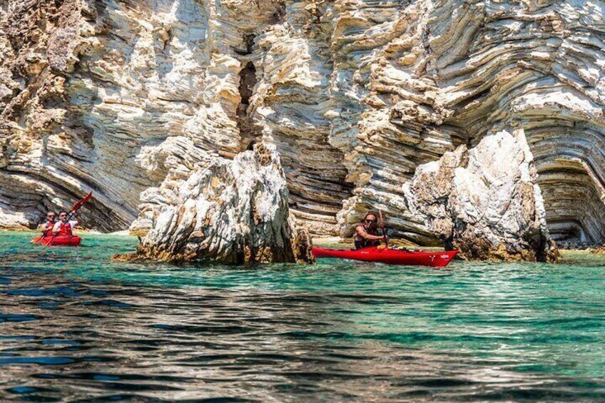 Full-Day Sea Kayaking Tour in Lefkada