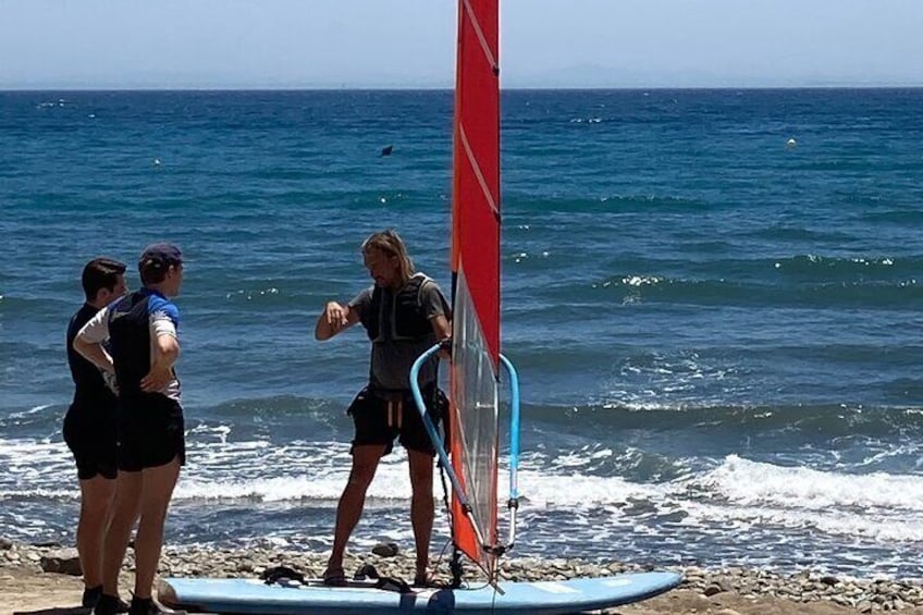 Dynamic Windsurfing Private class Costa del Sol