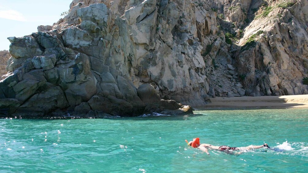 Snorkeling by The Arch in Los Cabos, Mexico