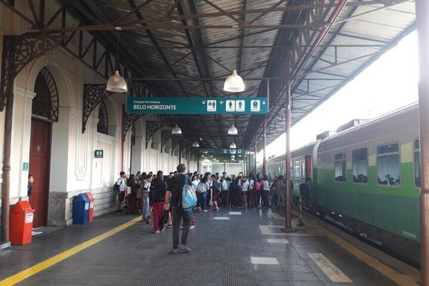 Train station in Belo Horizonte