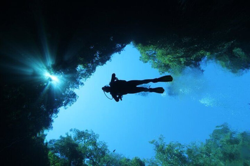 Skip the Line: Lagoa Misteriosa Admission Ticket with Scuba Diving Experience