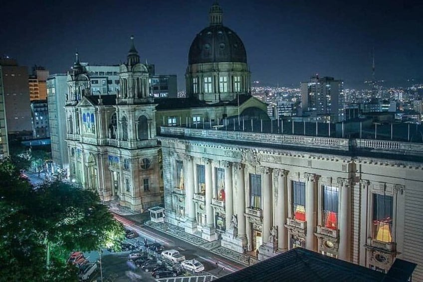 Piratini Palace (State Government) and Metropolitan Cathedral