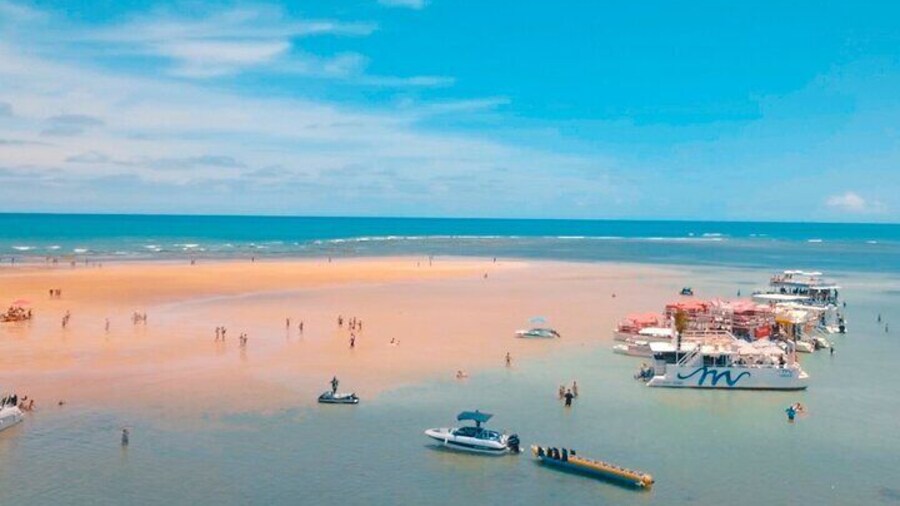 Areia Vermelha Island - Tour with Luck in João Pessoa