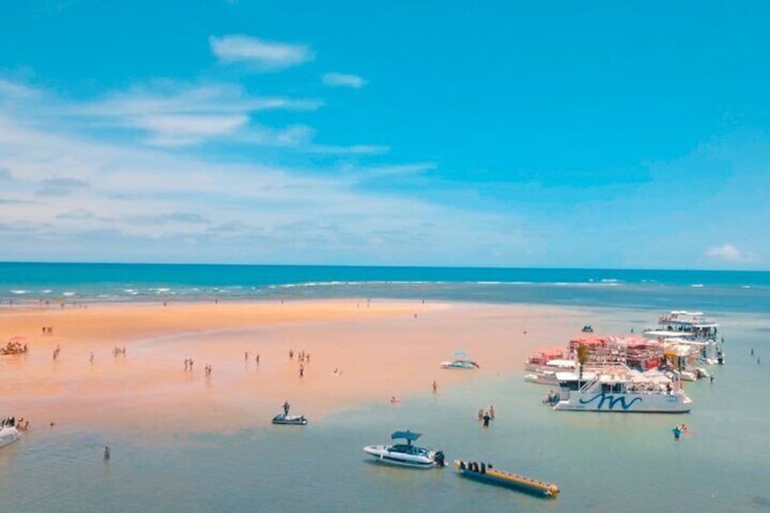Areia Vermelha Island - Tour with Luck in João Pessoa