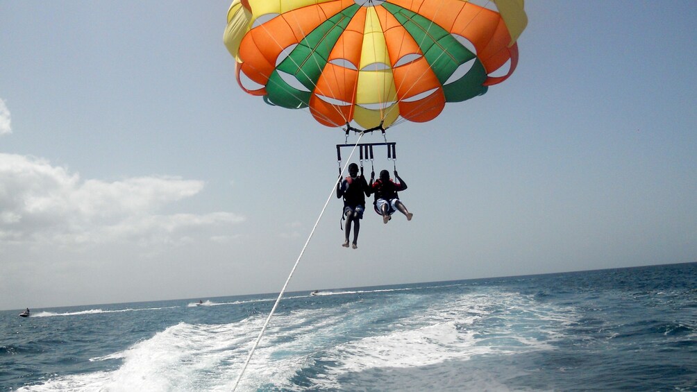 Parasailing Adventure from Cabbage Beach Bahamas