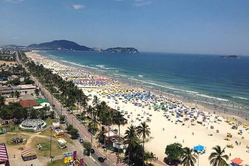 Full Day Private Beach Tour Santos & Guarujá – Combine Culture, History & Beach