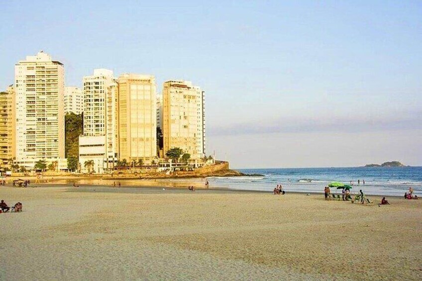 Full-Day Private Beach Tour with Pickup from Santos