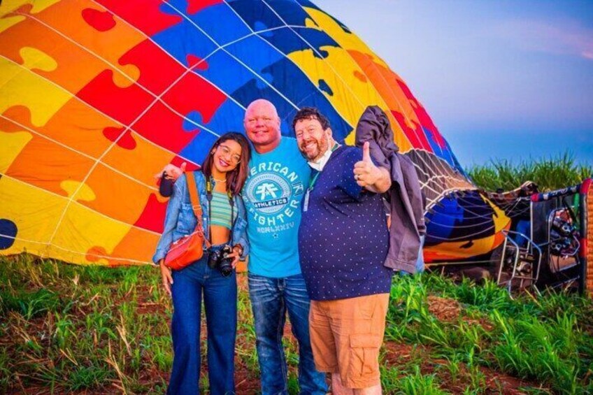 Full-Day Hot Air Balloon Experience in São Paulo Countryside