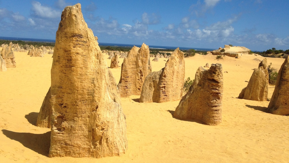 spike rock formations