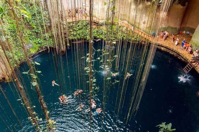 1-Day Tour to the Cenotes of Santa Bárbara from Mérida