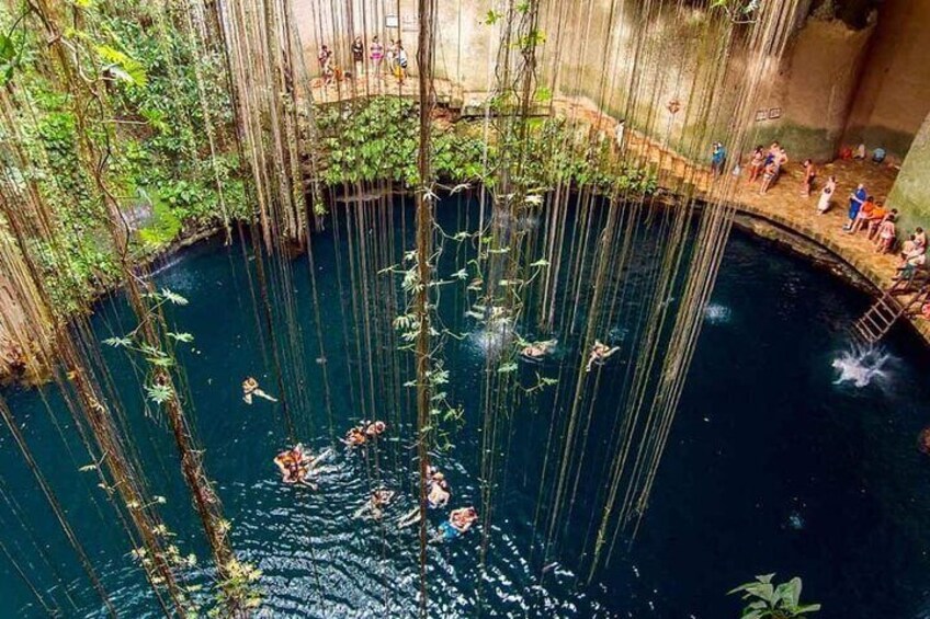 1-Day Tour to the Cenotes of Santa Bárbara from Mérida