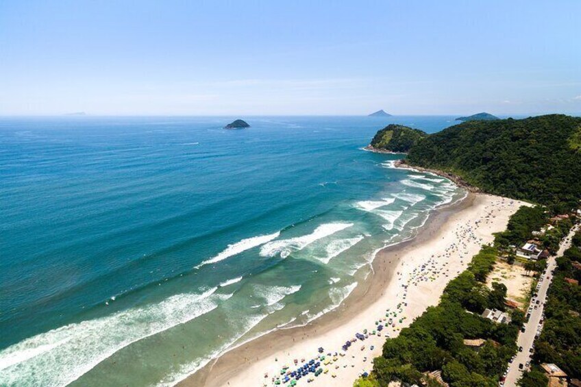Private Helicopter Tour With Romantic Lunch At The Beach Town Of Guarujá