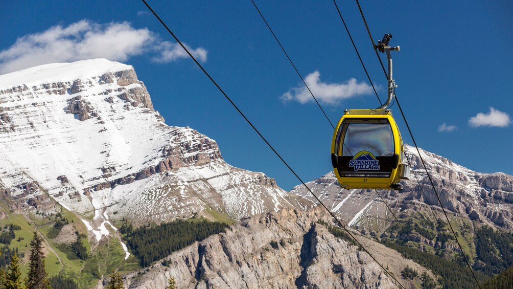 Foto 1 von 4 laden Gondola in the mountains in Banff