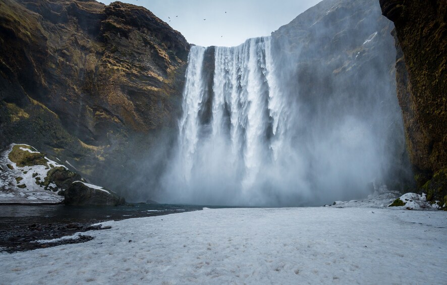 Glacier Hiking & South Coast Waterfalls Full-Day Tour
