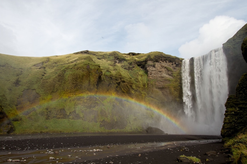 Glacier Hiking & South Coast Waterfalls Full-Day Tour