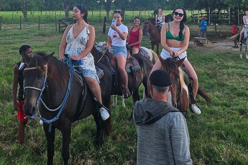  Punta Cana Beach Sunset Horseback Riding Activity 