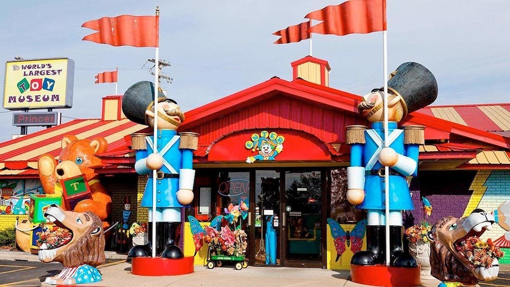 Outside of World's Largest Toy Museum in Branson 