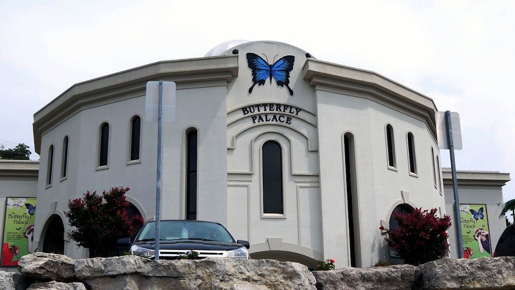 Exterior of Butterfly Palace in Branson
