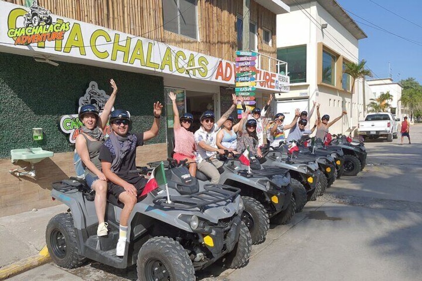 Tour in 4x4 ATVs inside the Dunes of Chachalacas, Veracruz
