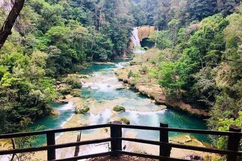 El Salto waterfall and visit to Pomoná and Moral de Reforma sites