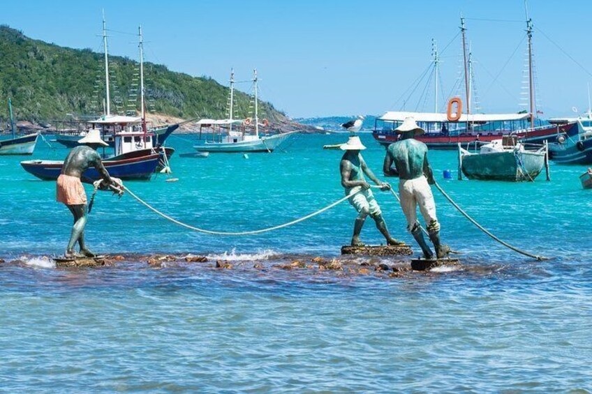 Guided Tour to Buzios with Boat Trip and Lunch