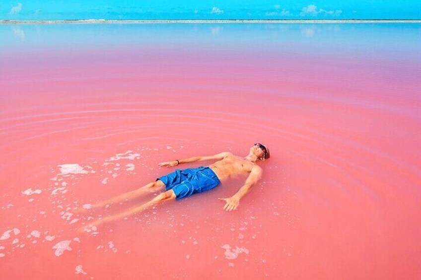 Discover a Pink Lagoon in The Coloradas