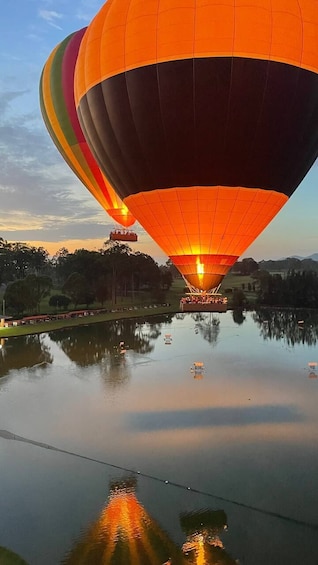 Hunter Valley Sunrise Hot Air Balloon Flight with Bubbly Breakfast