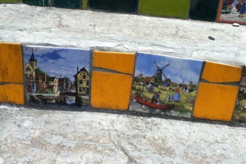 Tiles at Selaron Steps by Luis Darin