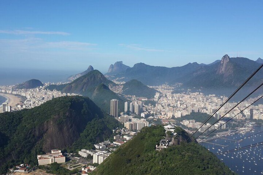 City view from Sugarloaf Mountain by Luis Darin