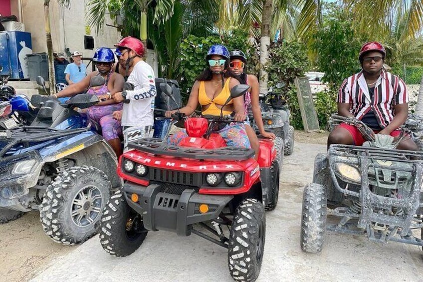 ATV excursion through the Cozumel jungle