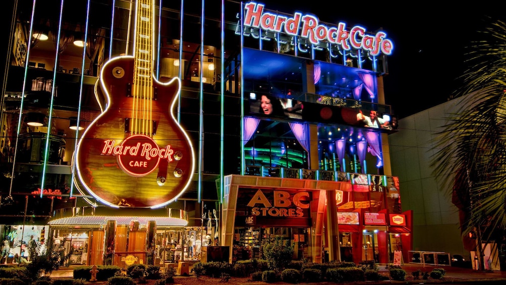 Hard Rock Cafe on the Las Vegas strip