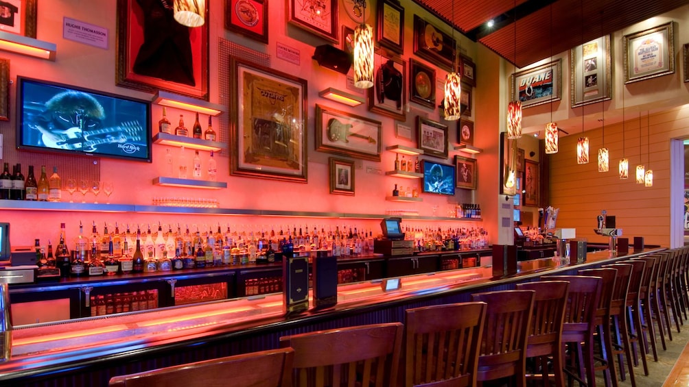 Hard Rock Cafe bar in Biloxi