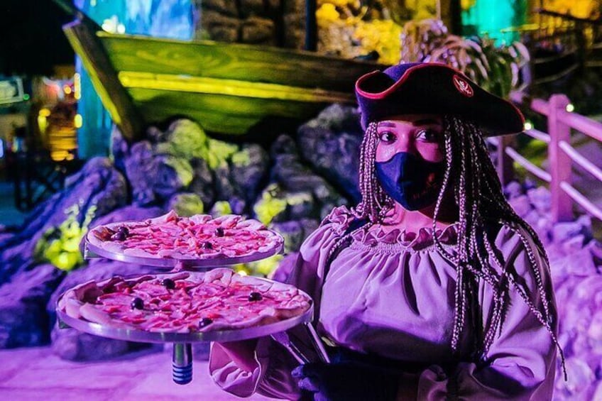 Enjoy our Pizzas in Neverland